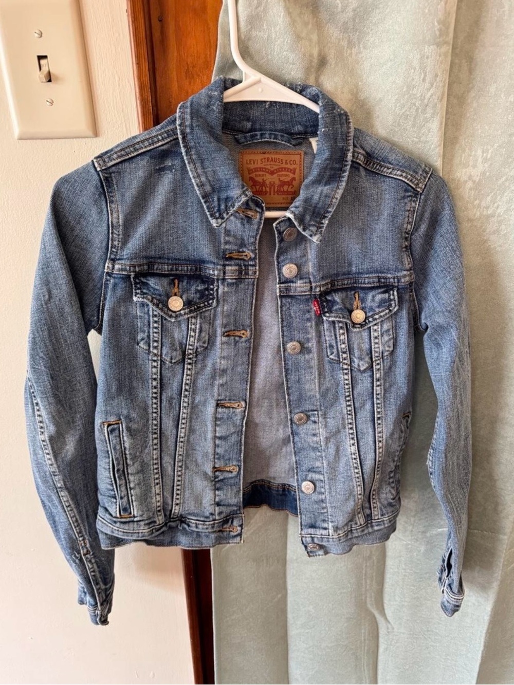 Levi's Light Blue Denim Jacket with Chest Pockets